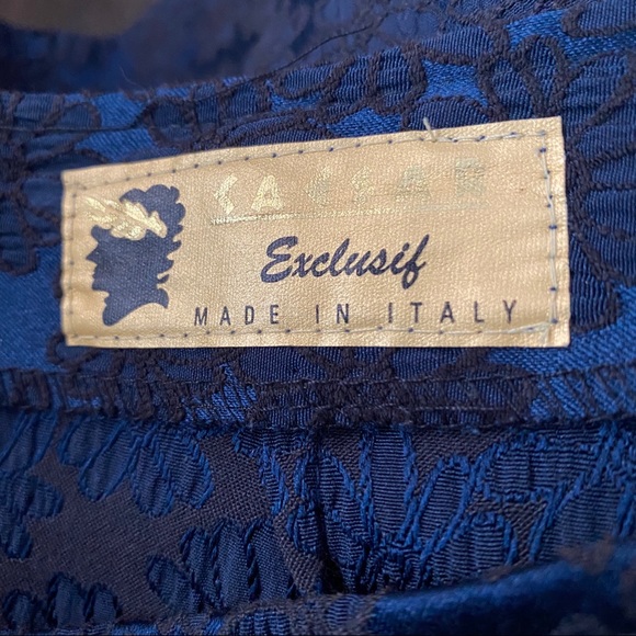 Caesar Exclusif Navy Pencil Skirt - Picture 6 of 10